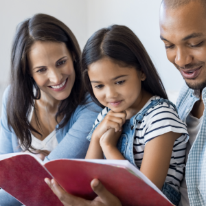family reading